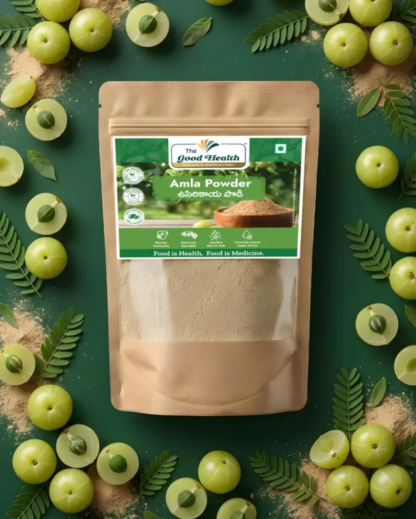 Amla Powder | www.thegoodhealth.co.in